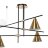 Потолочная люстра Arte Lamp A7029PL-9BK