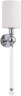 Бра Crystal Lux MIRABELLA AP1 CHROME/WHITE