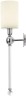 Бра Crystal Lux MIRABELLA AP1 CHROME/WHITE