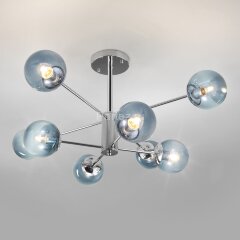 Потолочная люстра Eurosvet 30166/8 хром