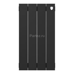 Биметаллический радиатор Royal Thermo PianoForte 500/100-4 (NoirSable)