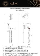 Бра Aployt APL.326.01.01