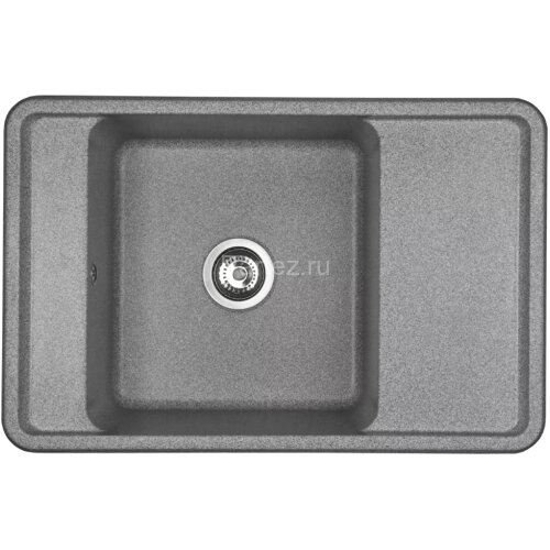 Кухонная мойка AQUATON Беллис 78, цвет серый (1A725032BS230)