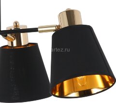 Потолочная люстра ILLUMICO IL6116-4COU-79 BK GD Abelie