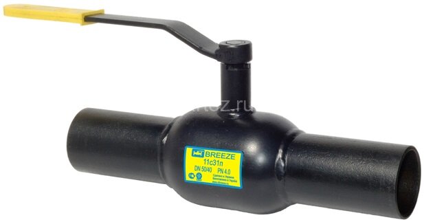 Кран шаровой стальной 11с31п Dу200/150 Pу25 с-с