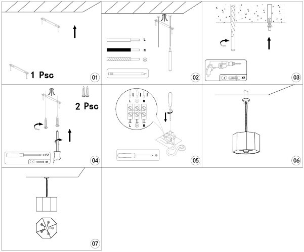 Подвесная люстра Moderli V1220-5P