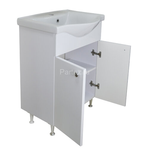 Комплект тумба Моника New 50 (500х820х370) с раковиной Basic 50 (CS00071364)