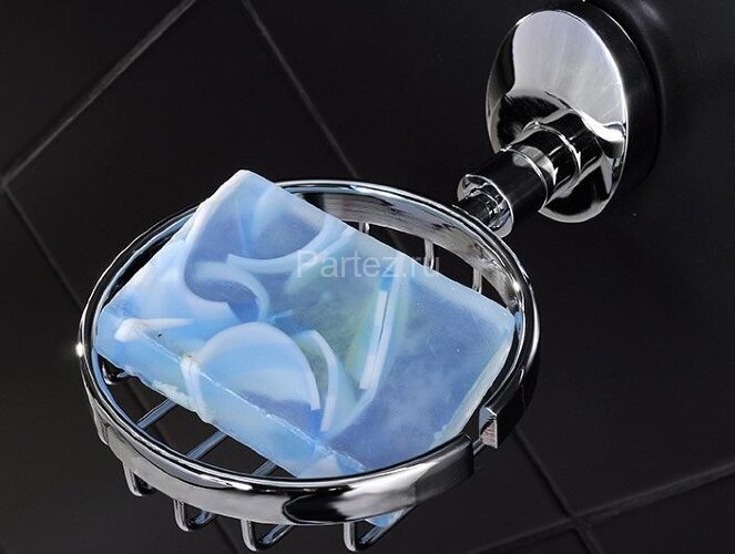 Мыльница Fixsen EUROPA, Хром (FX-21809)