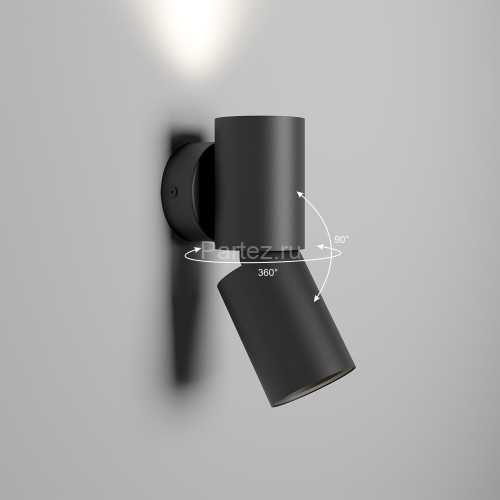 Настенный светильник Elektrostandard 40126/LED черный