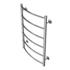 Полотенцесушитель водяной AZARIO VERONA 500/800 6 секций, нижнее/диагональное подключение, 1/2&quot;, хро