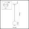 Подвесной светильник Odeon Light 5053/1B