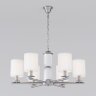 Подвесная люстра Eurosvet 60146/6 никель