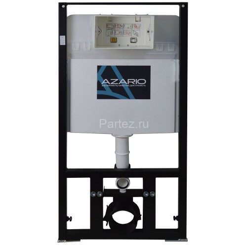 Сет AZARIO инсталляция + унитаз подвесной Nova с быстросъемным сиденьем микролифт (AZ-8010-1000+AZ-2