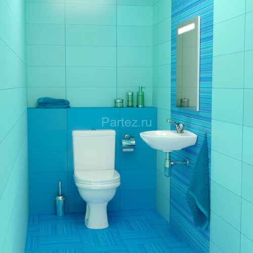 Унитаз-компакт Santeri Визит с сидением стандарт (1.P405.3.S00.00B.F)