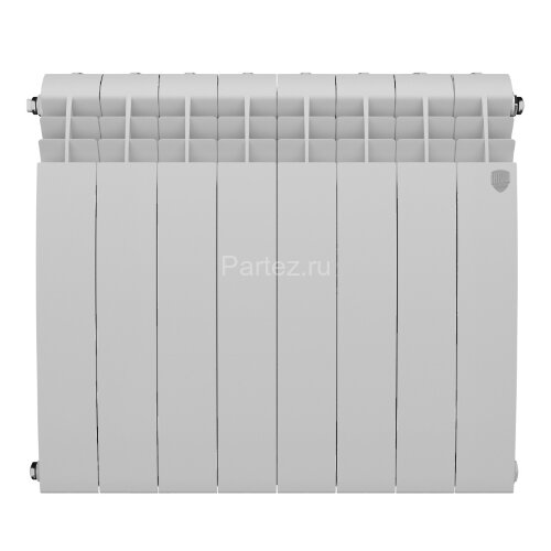Биметаллический радиатор Royal Thermo PianoForte  500/100-8 (Bianco Traffico)