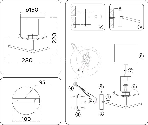 Бра Ambrella LH57004