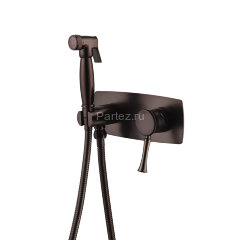 Смеситель Lemark Peretto LM6319RB с гигиеническим душем, встраиваемый